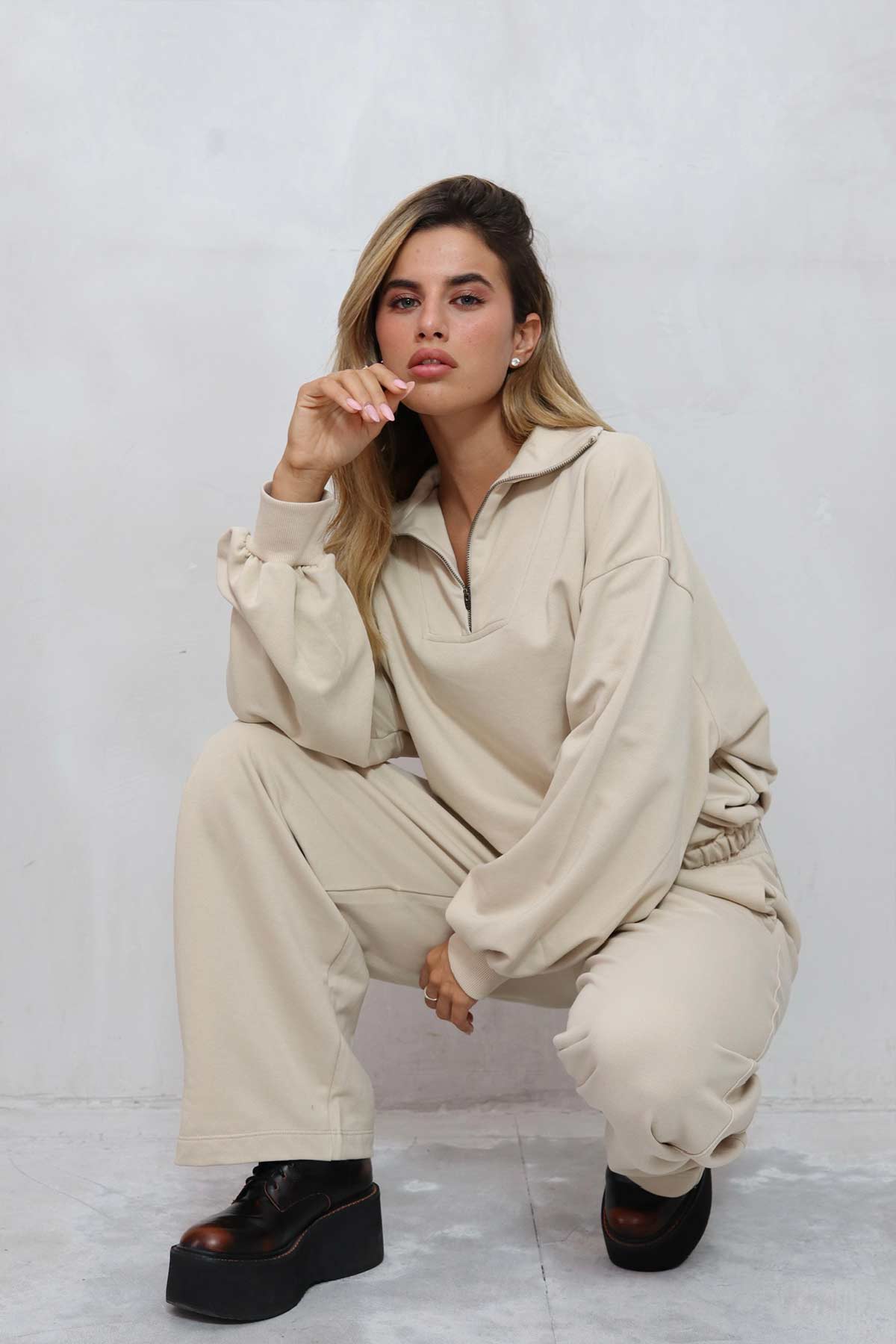 חליפת חצי רוכסן פוקס