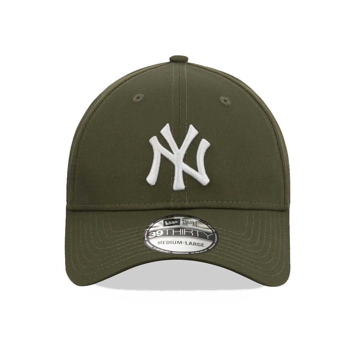 ניו ארה כובע מצחיה סגור בצבע ירוק כהה בוגרים-New Era-XS/S-נאקו