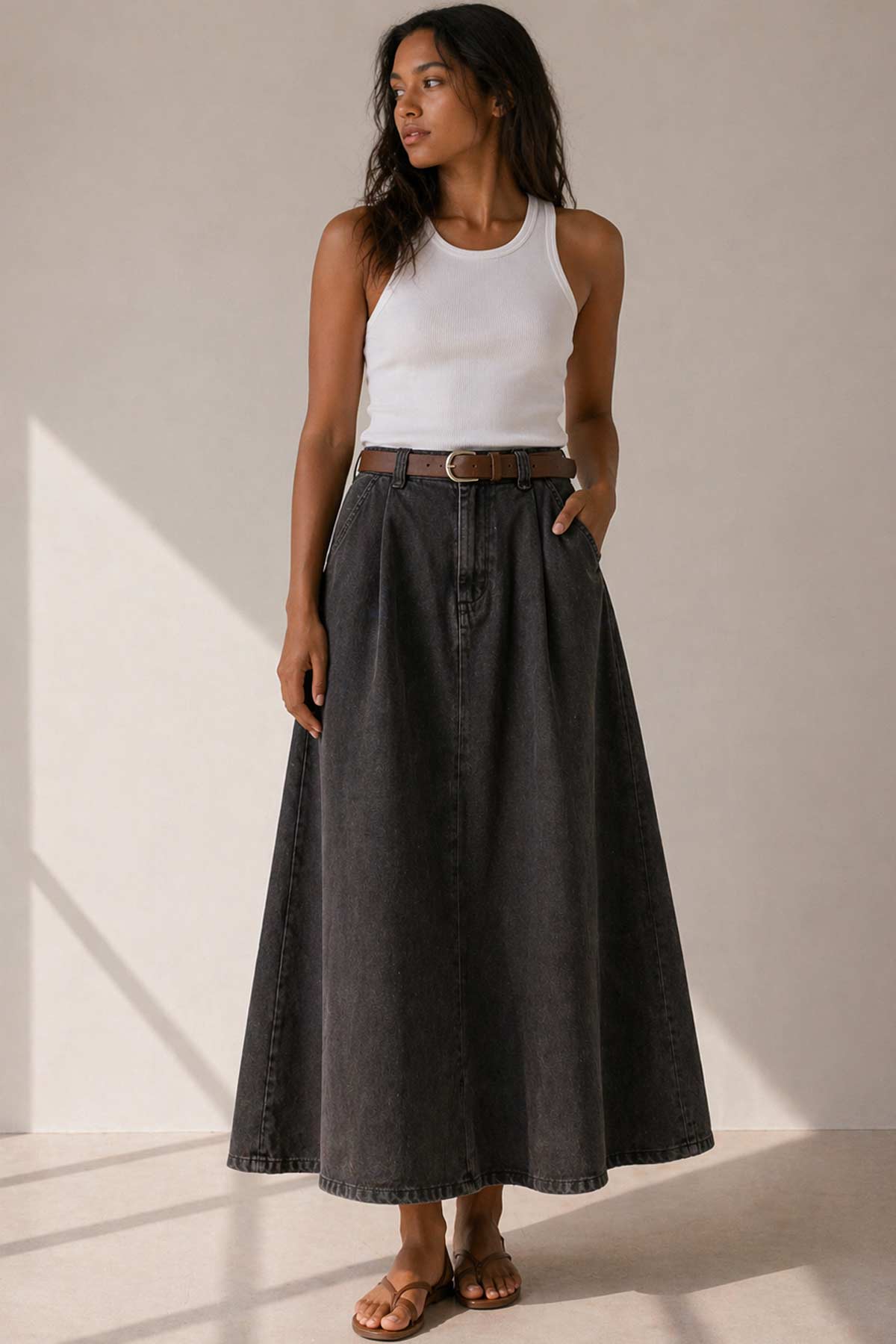 חצאית ג'ינס שיר