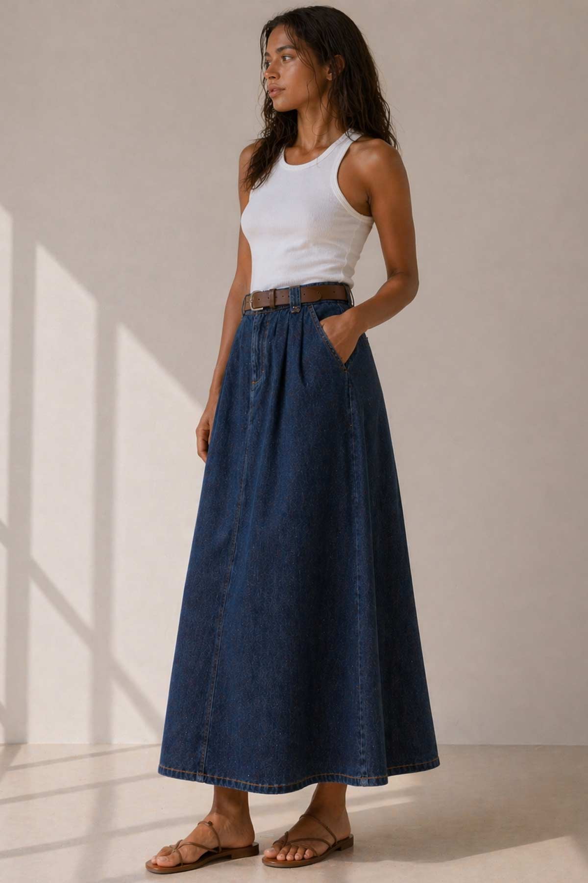 חצאית ג'ינס שיר