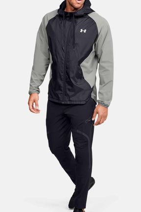 Under Armour  מכנסי דגמ"ח ארוכים Unstopabble בצבע שחור לגברים