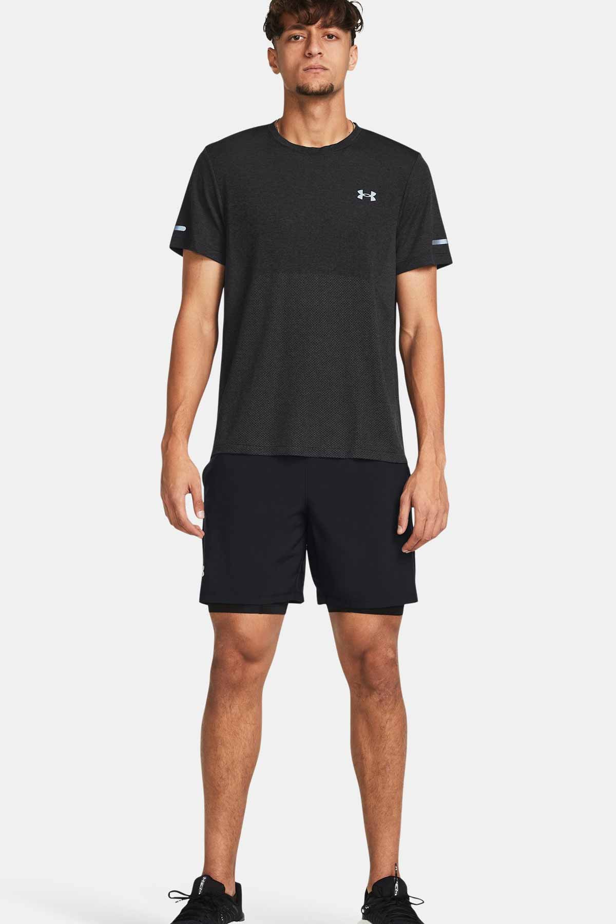 Under Armour מכנסי ריצה קצרים וטייץ Launch 7" לגברים