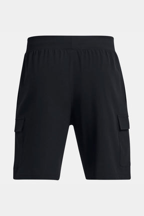 אנדר ארמור מכנסי דגמ"ח קצרים בצבע שחור לגברים-Under Armour-S-נאקו