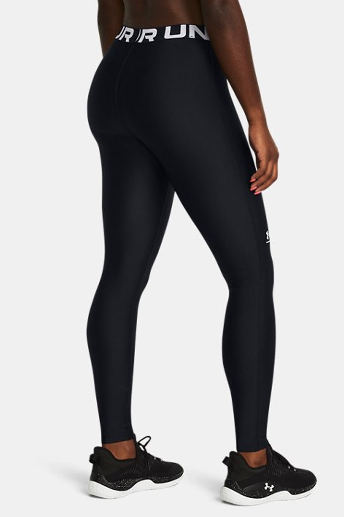 אנדר ארמור טייץ אימונים HeatGear® Leggings בצבע שחור מבריק לנשים-Under Armour-XS-נאקו