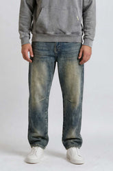 מכנסי ג׳ינס משופשפים דרט