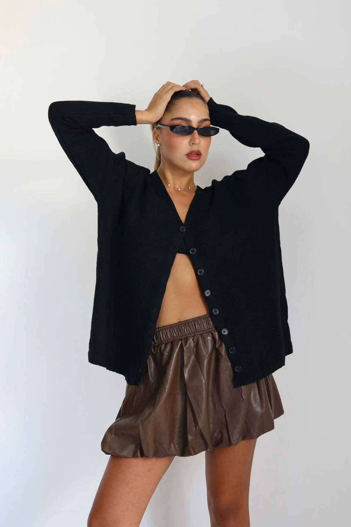 סריג קרדיגן אלזה