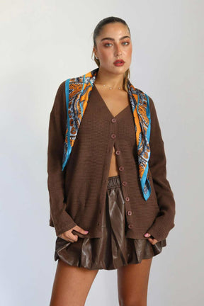 סריג קרדיגן אלזה