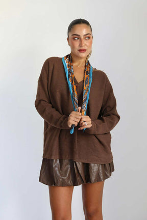 סריג קרדיגן אלזה