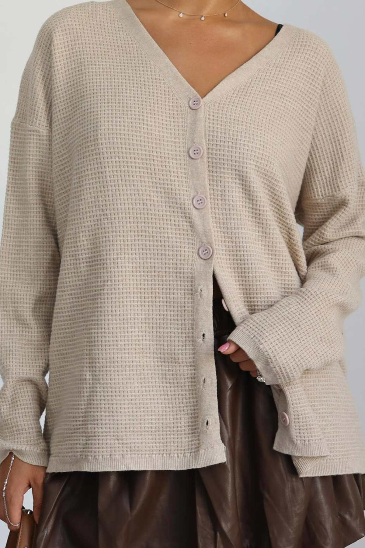 סריג קרדיגן אלזה