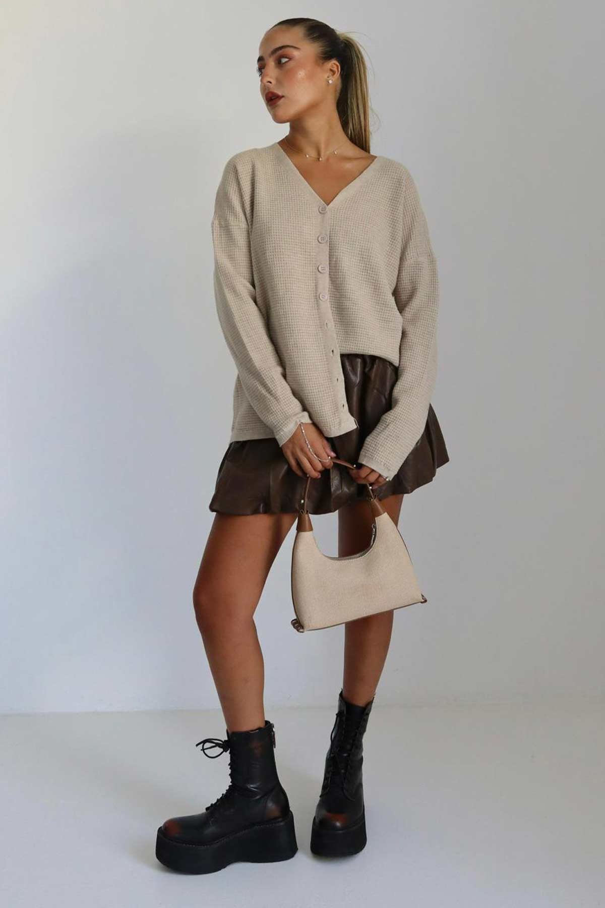 סריג קרדיגן אלזה