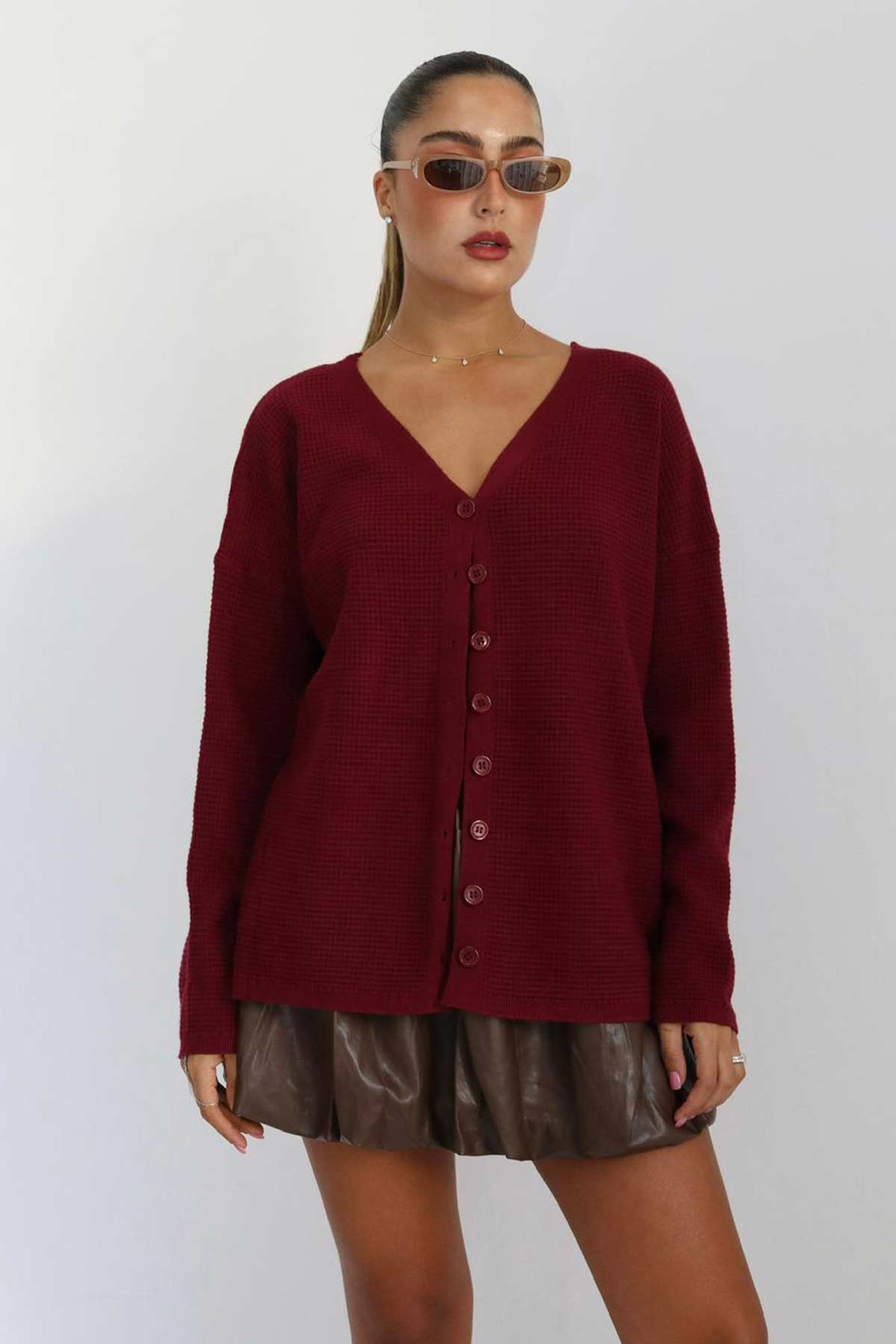 סריג קרדיגן אלזה