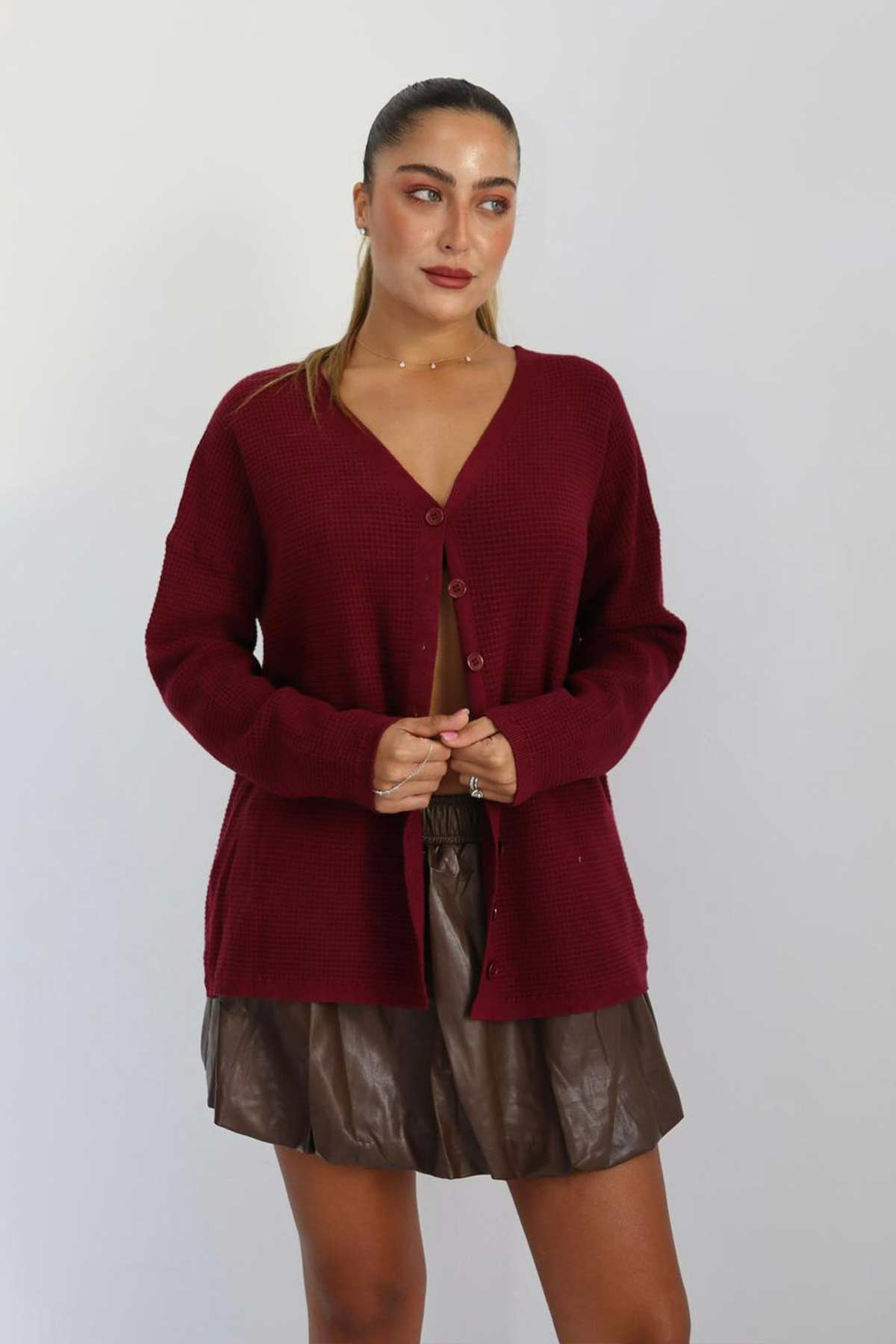 סריג קרדיגן אלזה