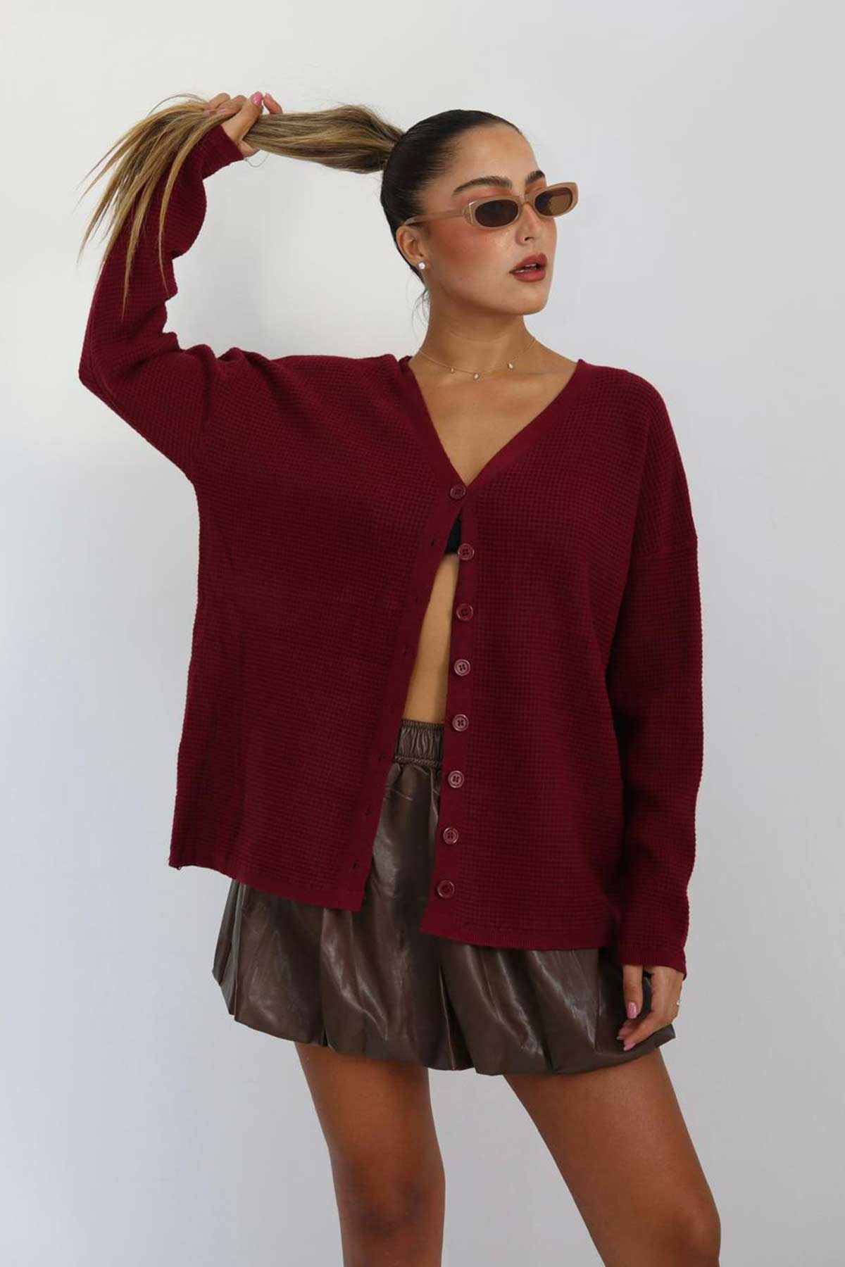 סריג קרדיגן אלזה