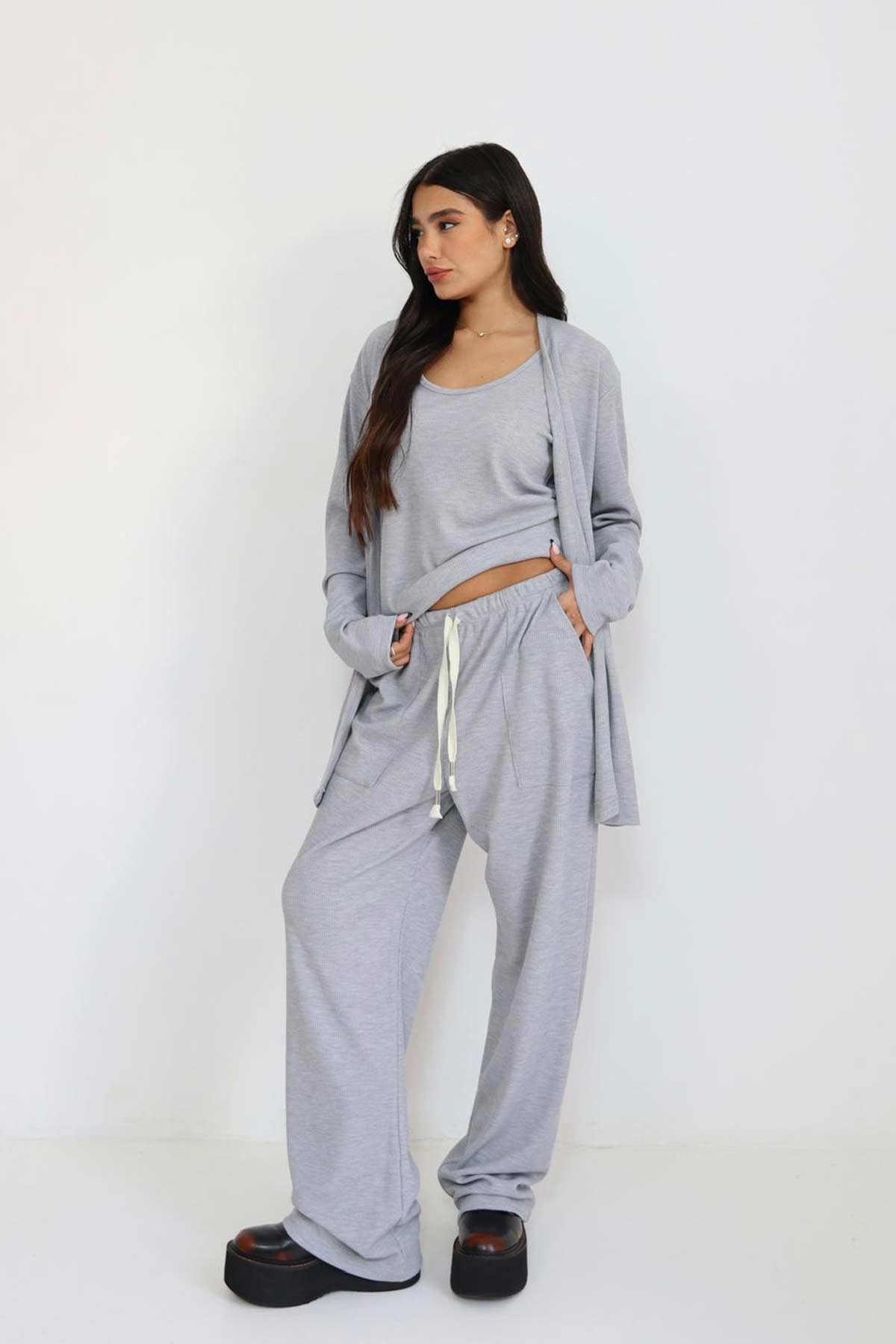 חליפת וופל 3 חלקים דילן