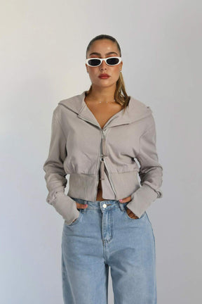 ג'קט קפוצ'ון כפפה סימי