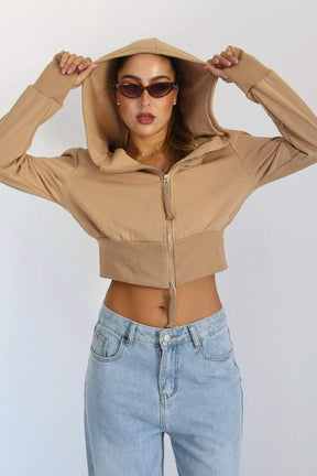 ג'קט קפוצ'ון כפפה סימי