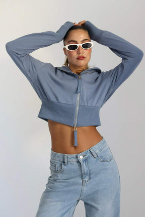 ג'קט קפוצ'ון כפפה סימי