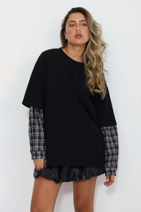 חולצת רוגבי אוברסייז שוני