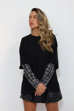 חולצת רוגבי אוברסייז שוני