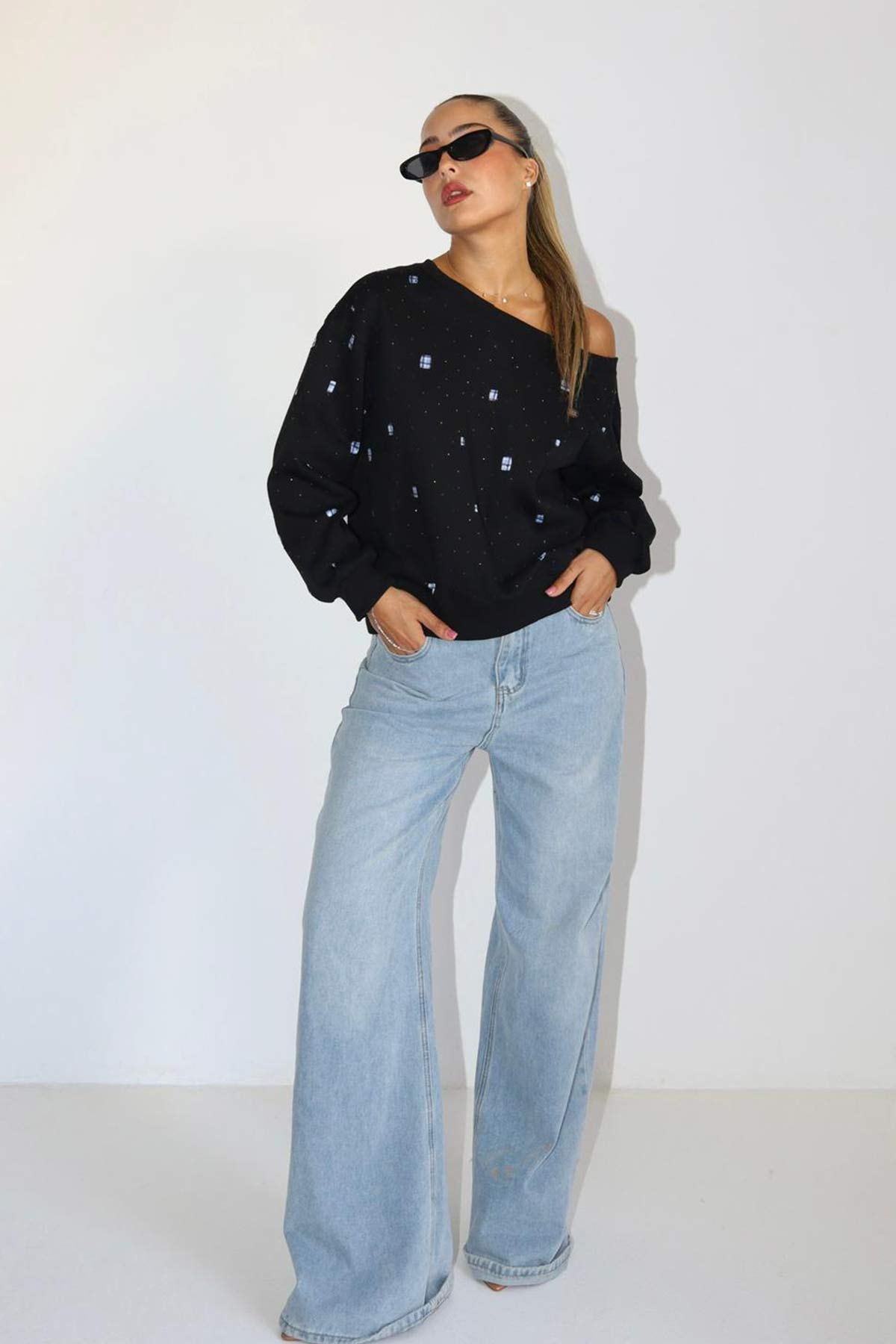 חולצת קרופ אוברסייז פנלופה