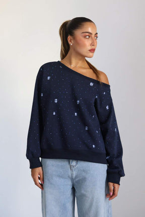 חולצת קרופ אוברסייז פנלופה