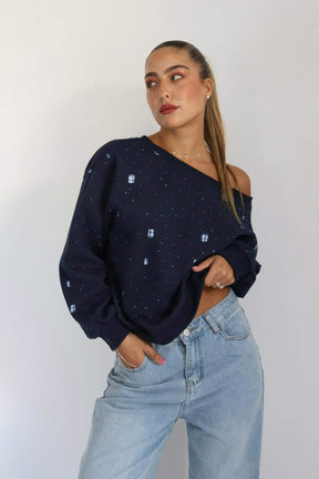 חולצת קרופ אוברסייז פנלופה