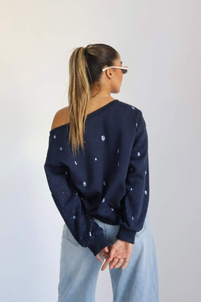 חולצת קרופ אוברסייז פנלופה