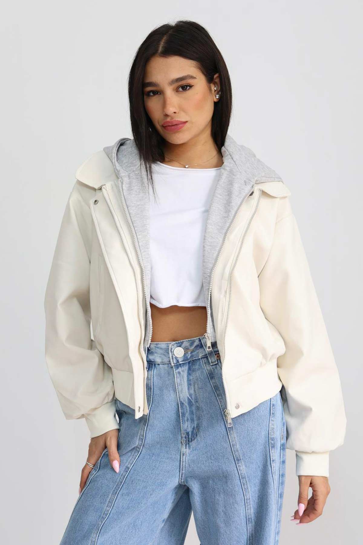 ג'קט משולב וודסטוק