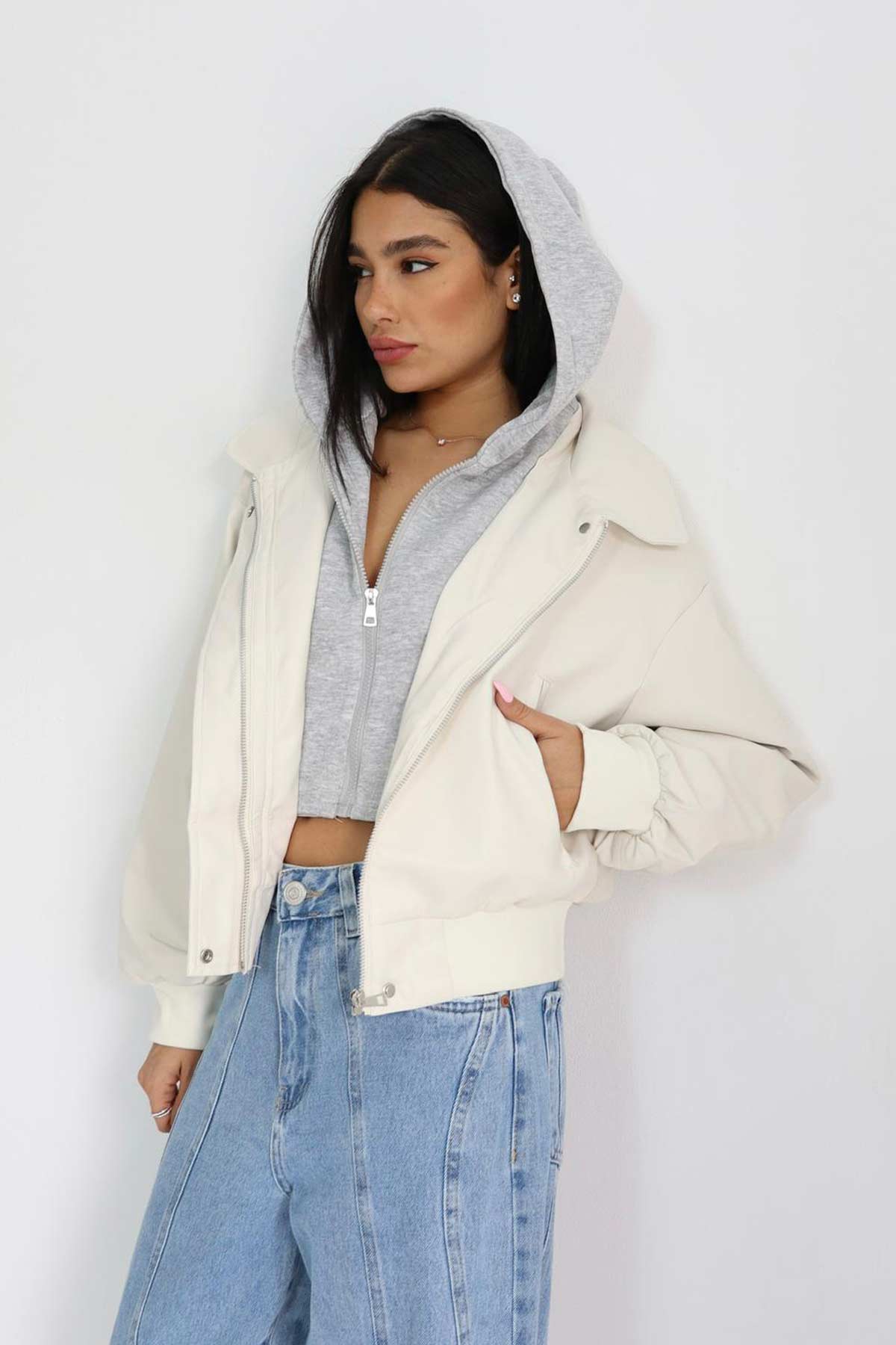 ג'קט משולב וודסטוק