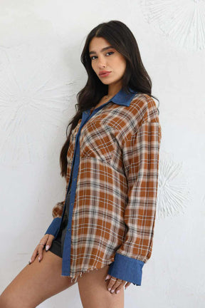 חולצה מכופתרת דייזי