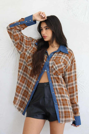 חולצה מכופתרת דייזי