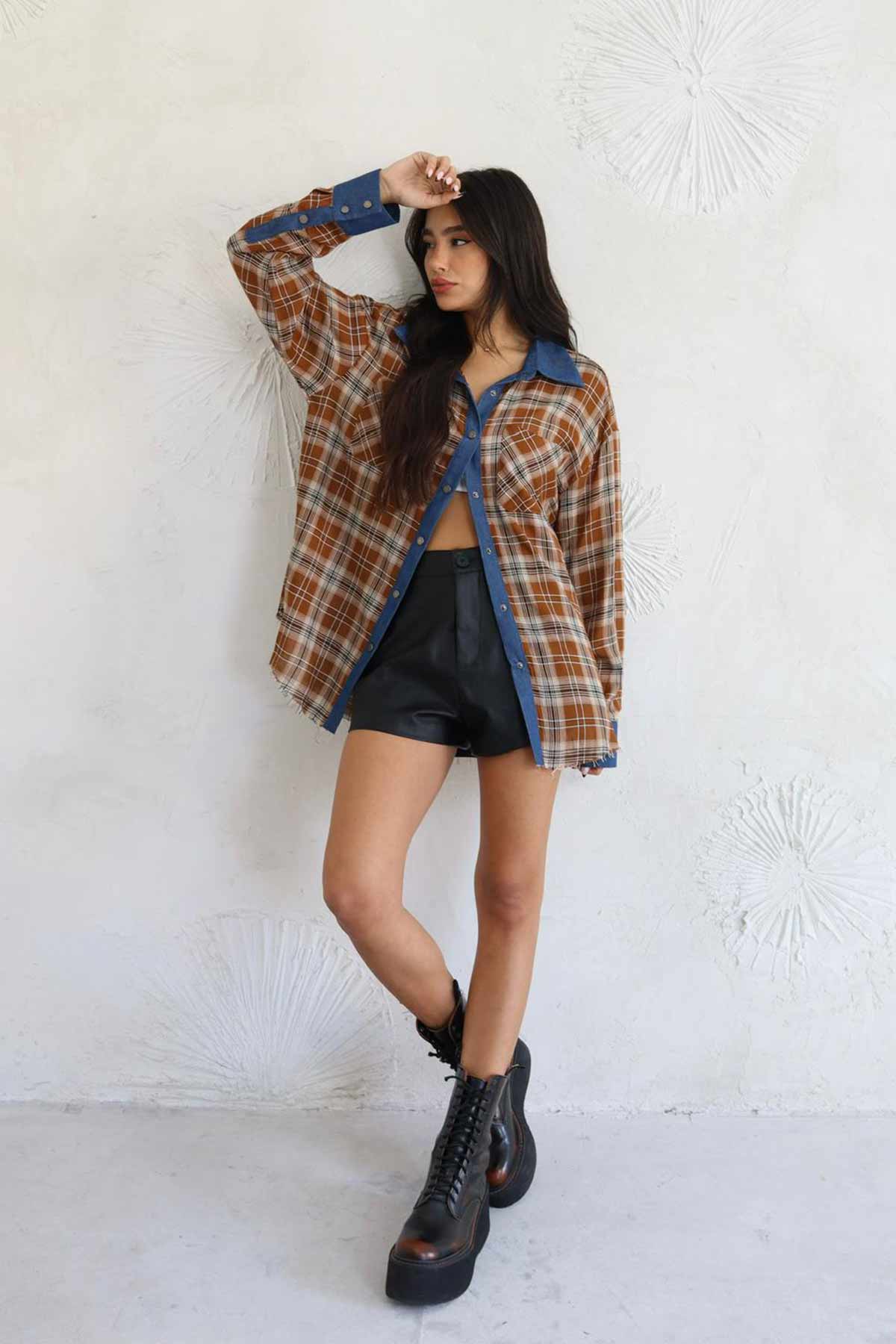 חולצה מכופתרת דייזי