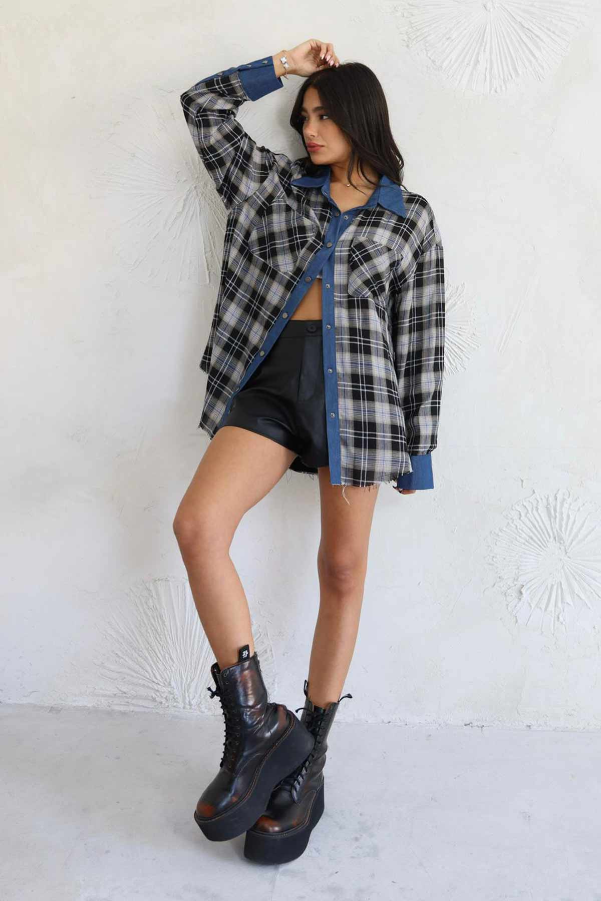 חולצה מכופתרת דייזי