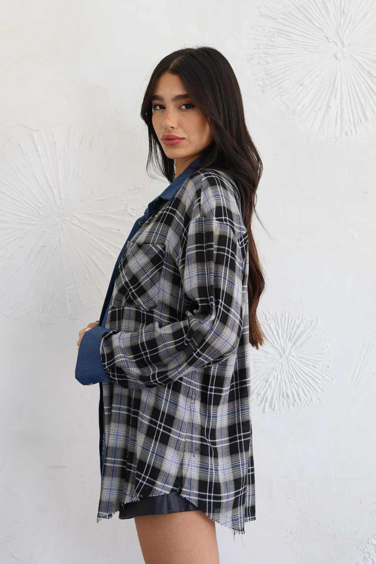 חולצה מכופתרת דייזי