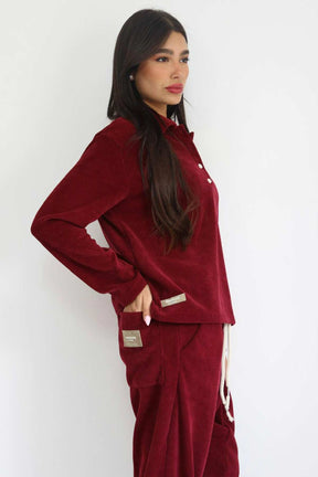 חליפת קורדרוי סטרלינג