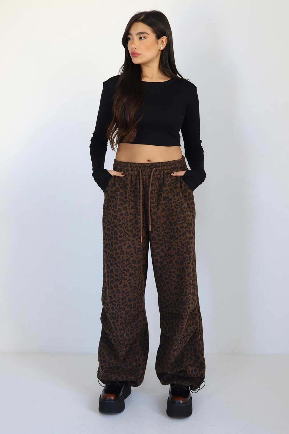 מכנסיים מנומרים טיילור