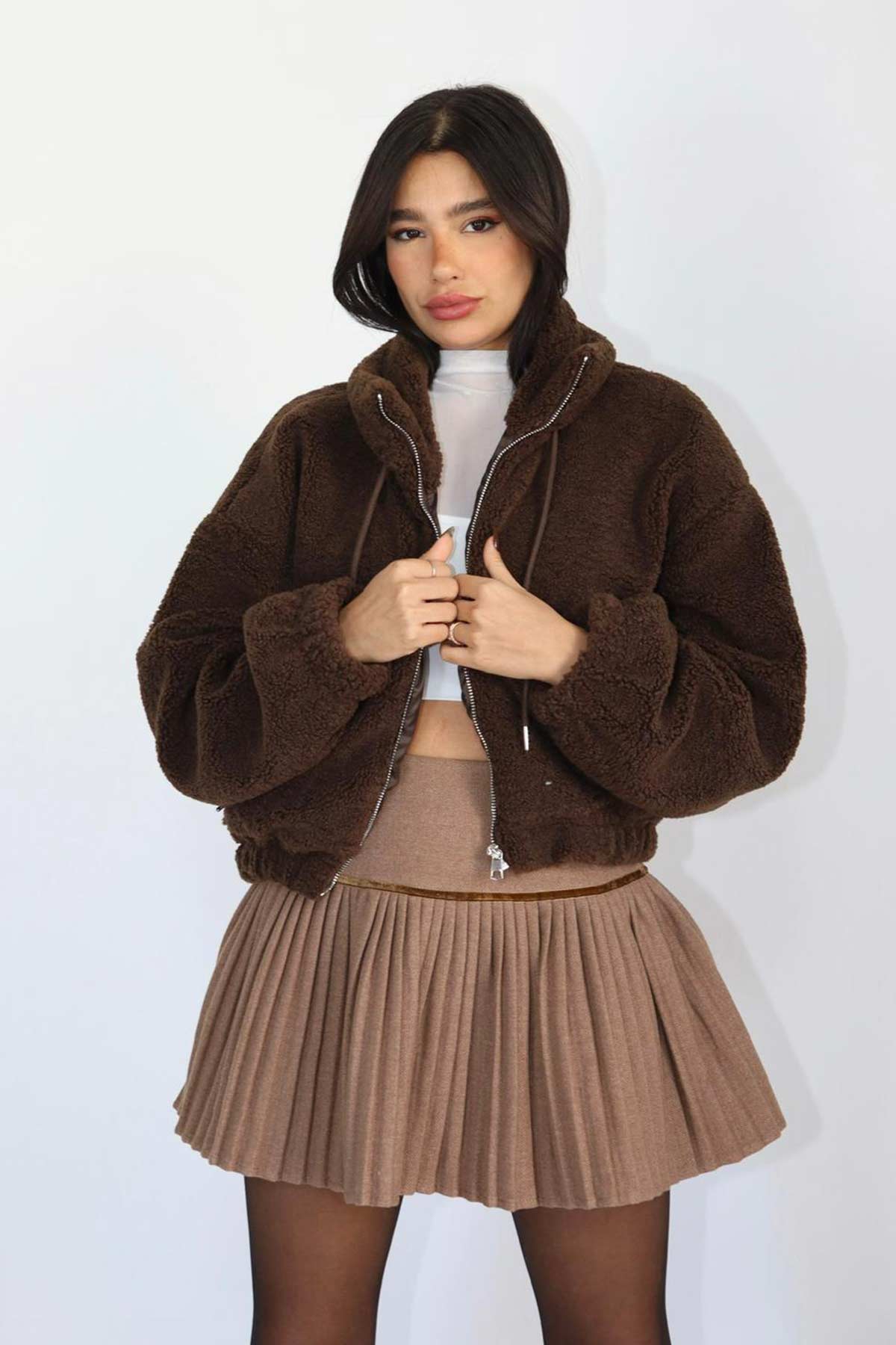 ג׳קט צמר קוטון