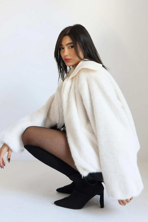 מעיל פרווה ג׳ניה