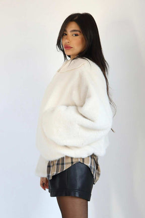 מעיל פרווה ג׳ניה