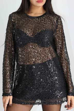 חולצת רשת פייטים הורייזון