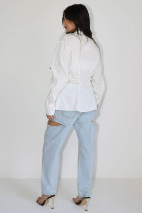 חולצה מכופתרת אלדין