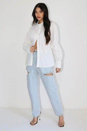 חולצה מכופתרת אלדין