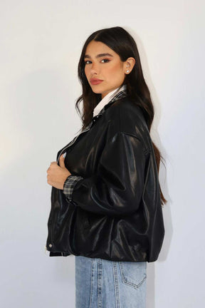 ג׳קט עור יולי