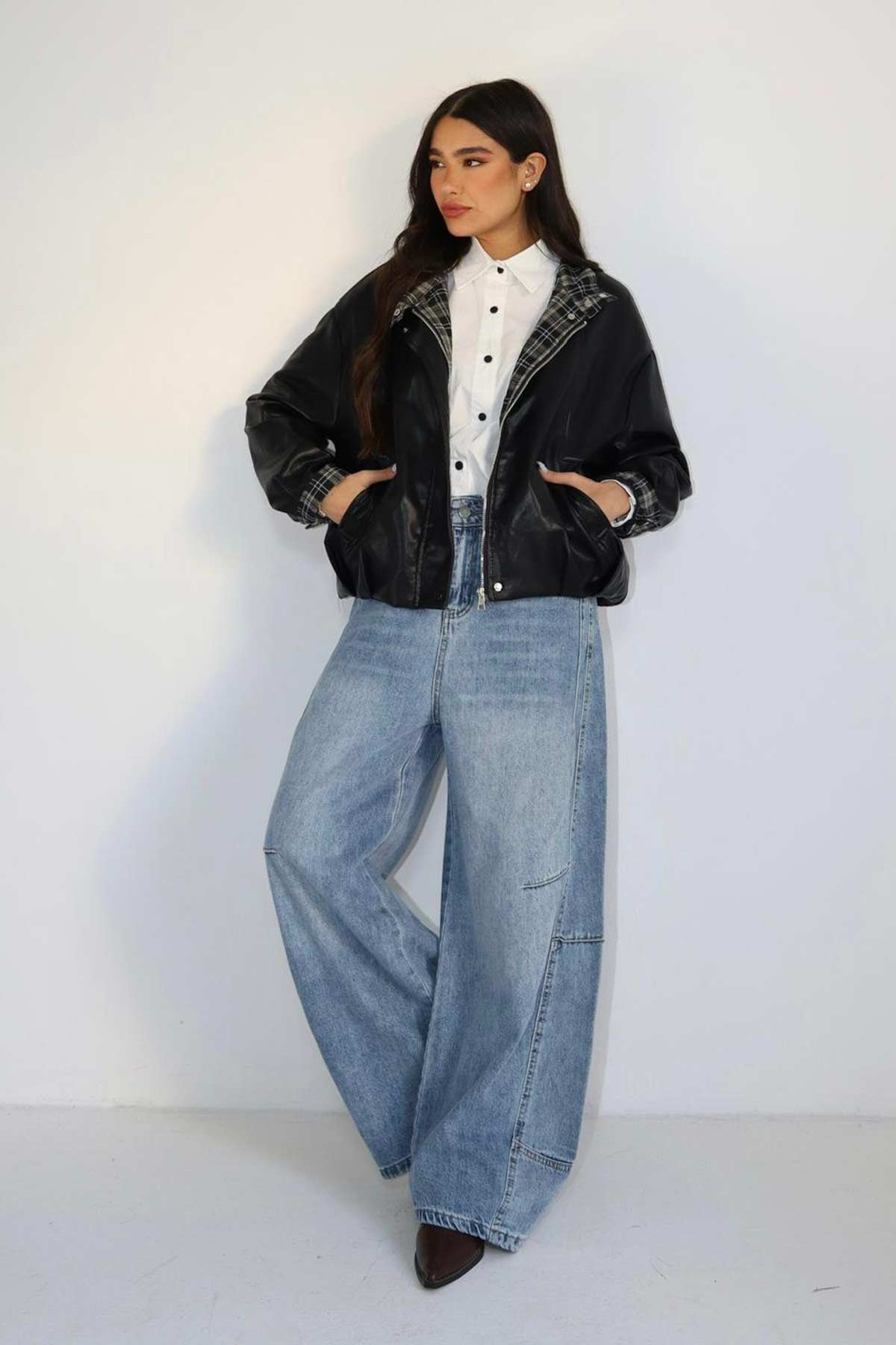 ג׳קט עור יולי