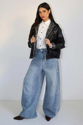 ג׳קט עור יולי