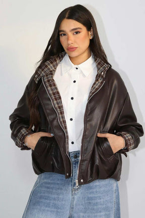 ג׳קט עור יולי