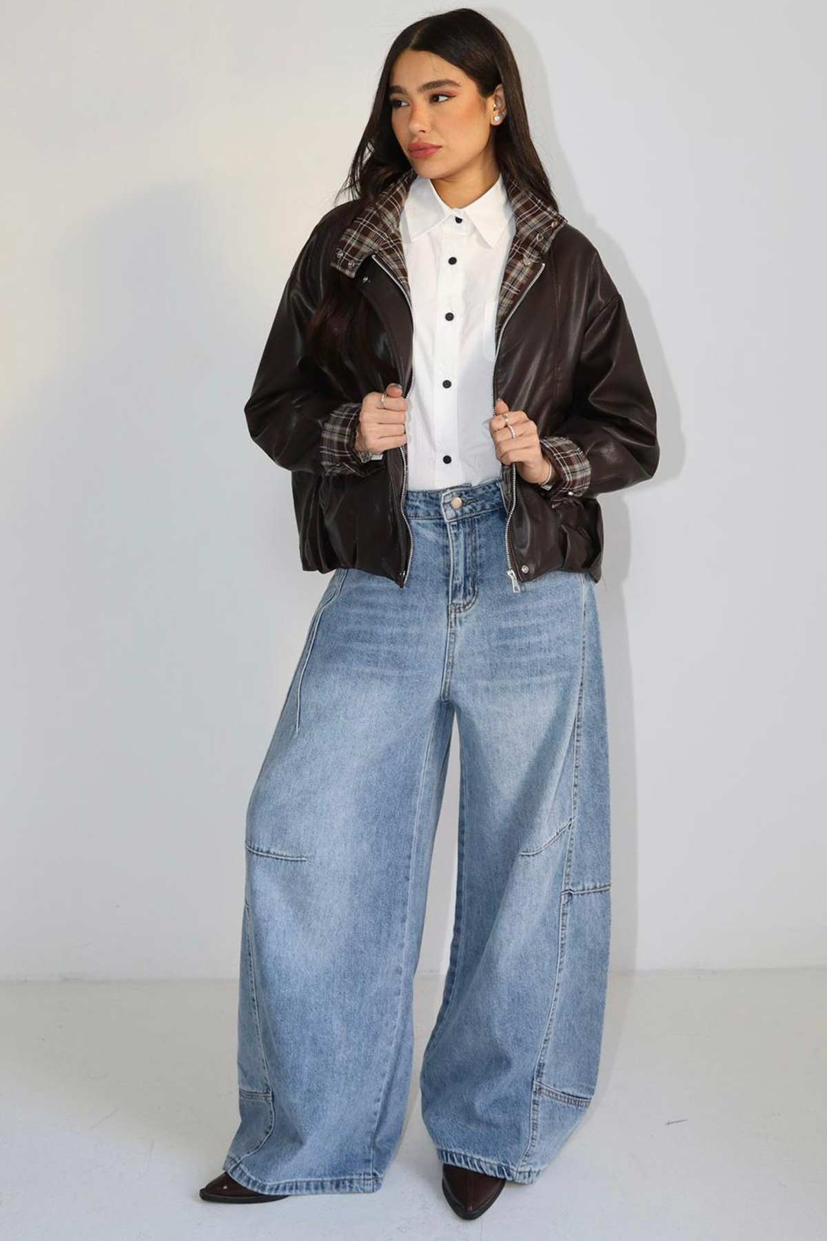 ג׳קט עור יולי