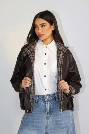 ג׳קט עור יולי