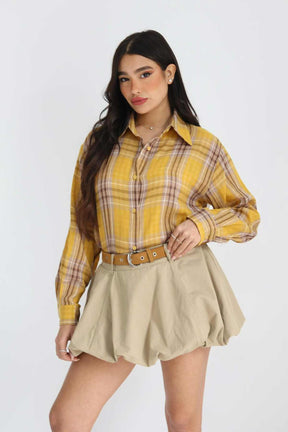 חולצה מכופתרת מונדו