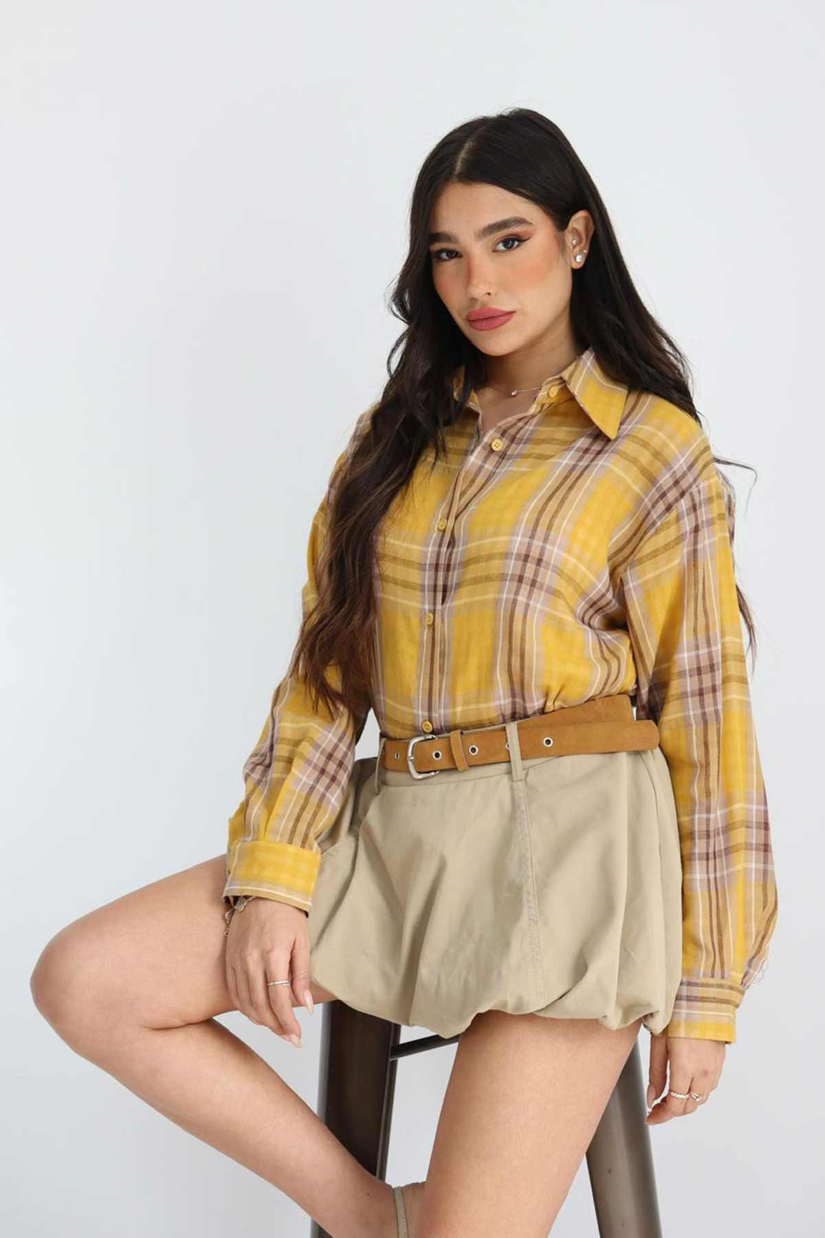 חולצה מכופתרת מונדו